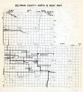 Beltrami County - North and West, Benville, Spruce, Minnie, Malcolm, Grove, Lee Steenerson, Hamre, Minnesota State Atlas 1954
